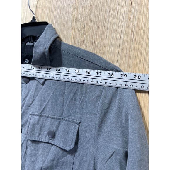 All In Motion - Men's Lightweight Insulated Jacket, Grey, Medium - Picture 5 of 16